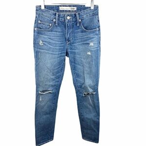 Lovers & Friends Distressed Mid Rise Skinny Jeans Size 23